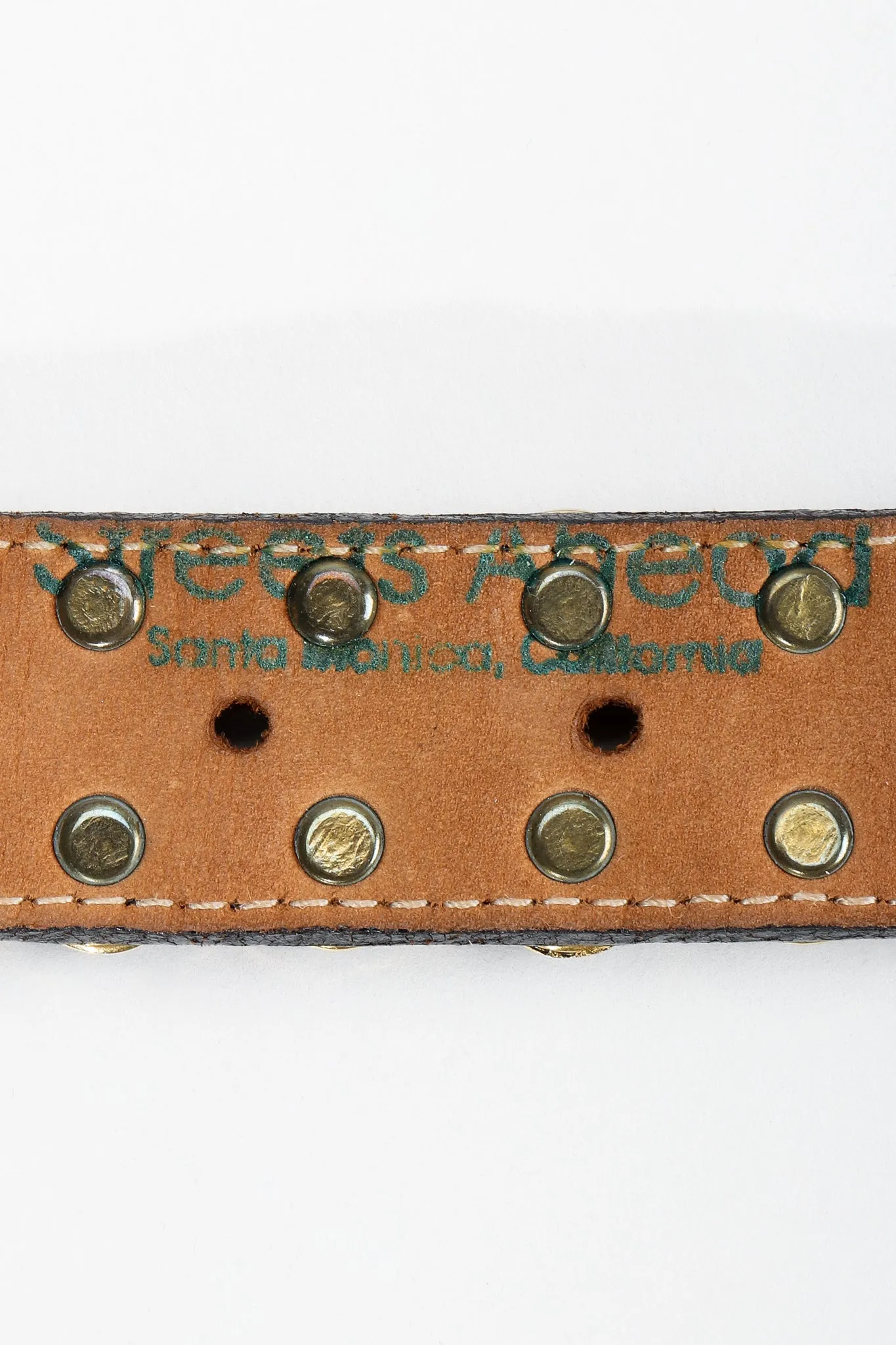 Studded Medusa Pin Belt