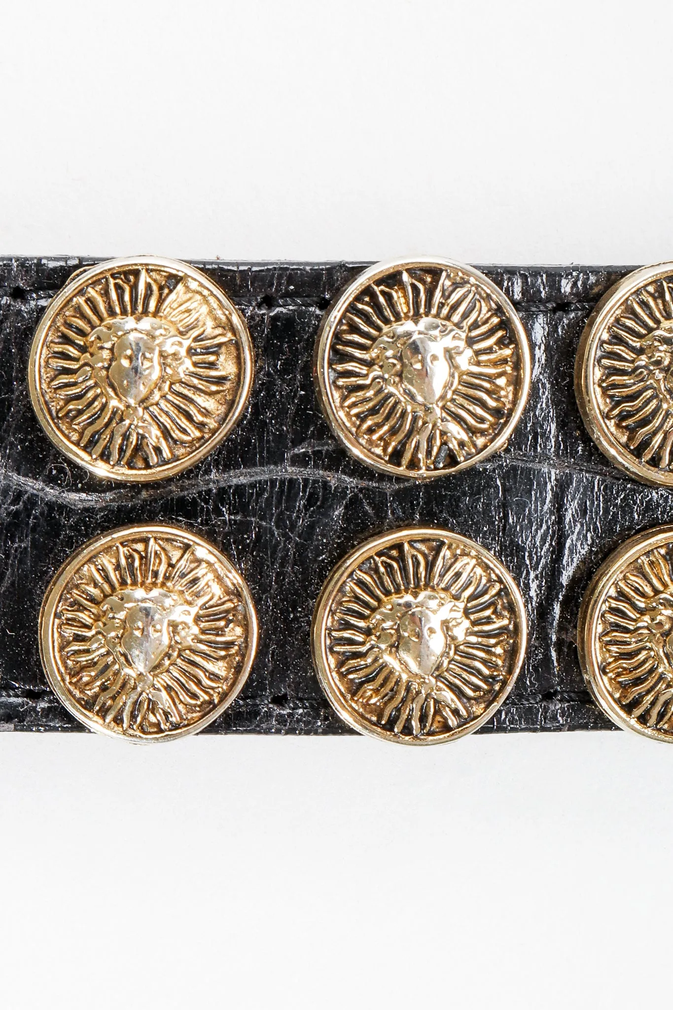 Studded Medusa Pin Belt