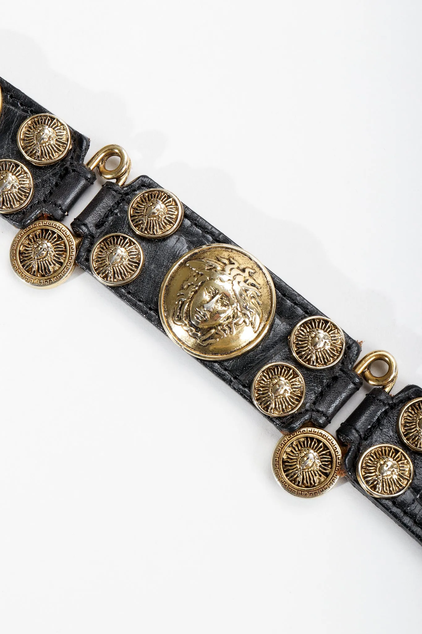 Studded Medusa Pin Belt