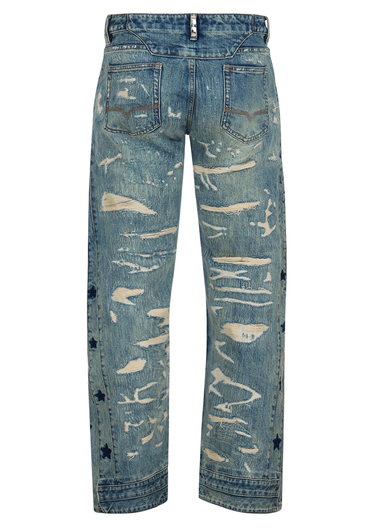 STUDDED RODEO DENIM (DARK)