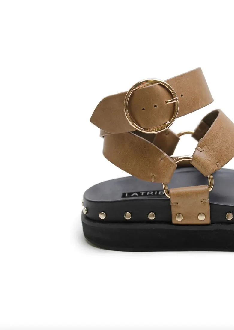 Studded Sandal Olive