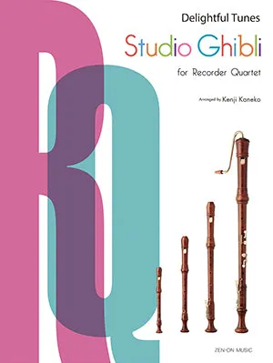 Studio Ghibli Book 1 for Recorder Quartet