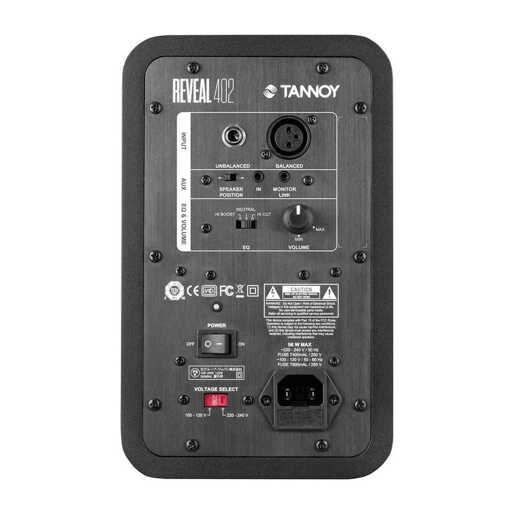Tannoy Reveal 402 Active Studio Monitor
