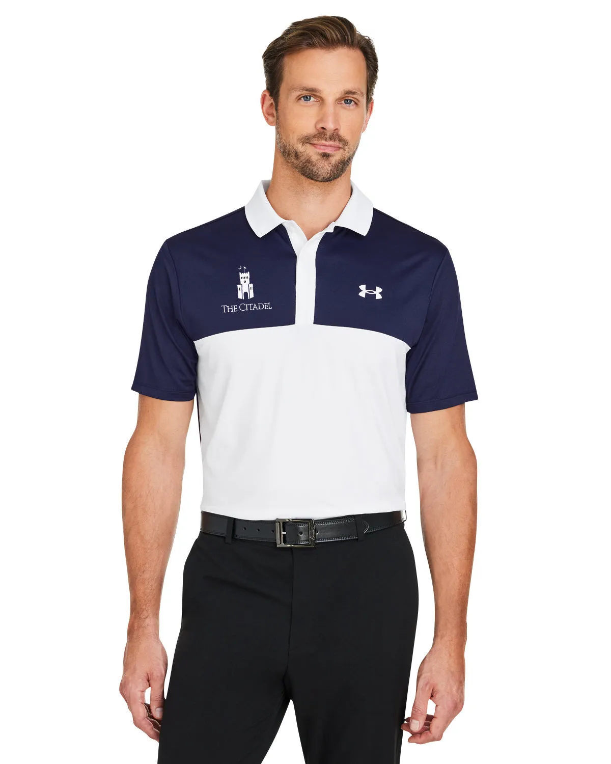 The Citadel, Barracks, Under Armour Men's Performance 3.0 Colorblock Polo