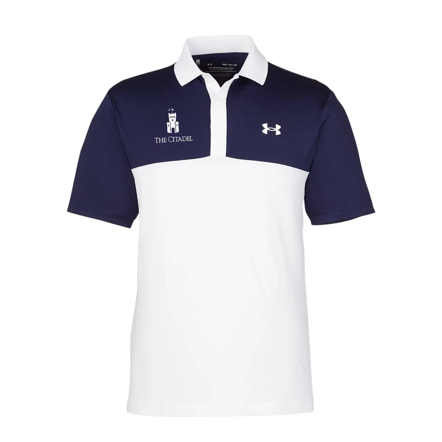 The Citadel, Barracks, Under Armour Men's Performance 3.0 Colorblock Polo