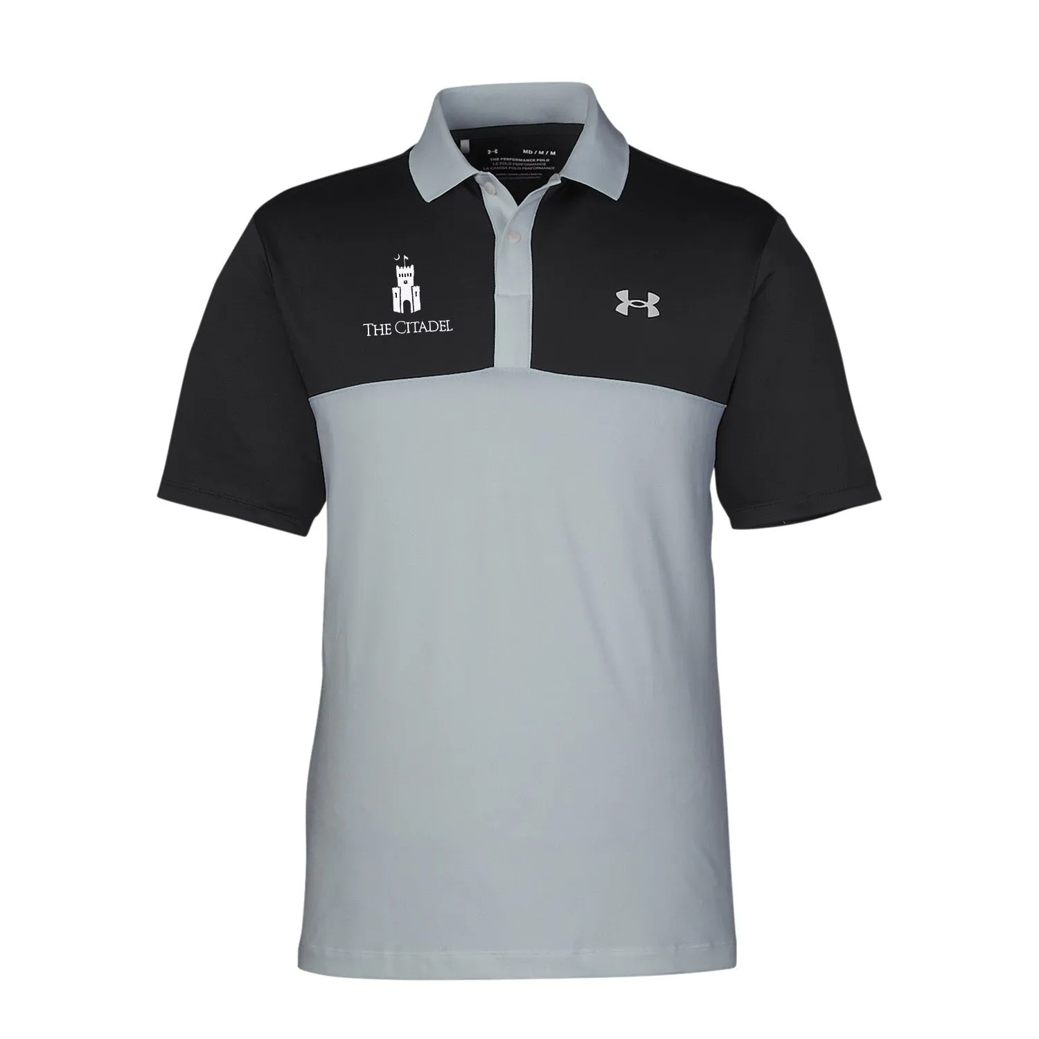 The Citadel, Barracks, Under Armour Men's Performance 3.0 Colorblock Polo