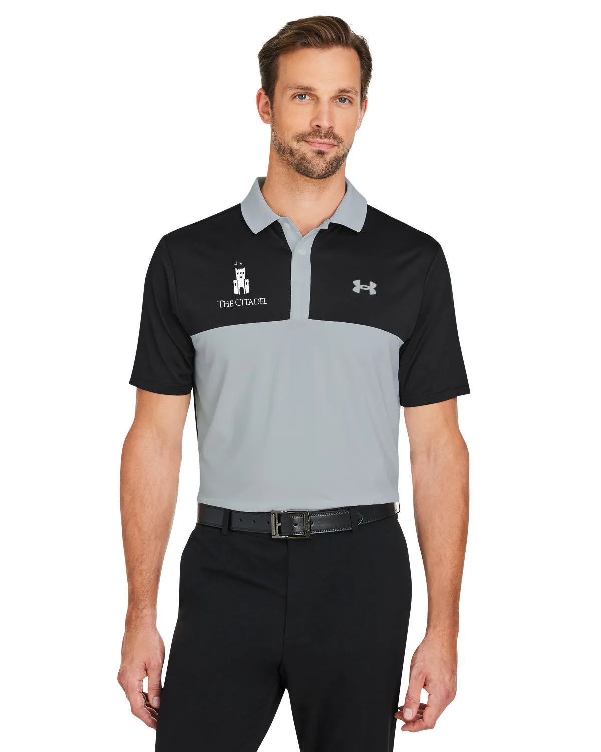 The Citadel, Barracks, Under Armour Men's Performance 3.0 Colorblock Polo