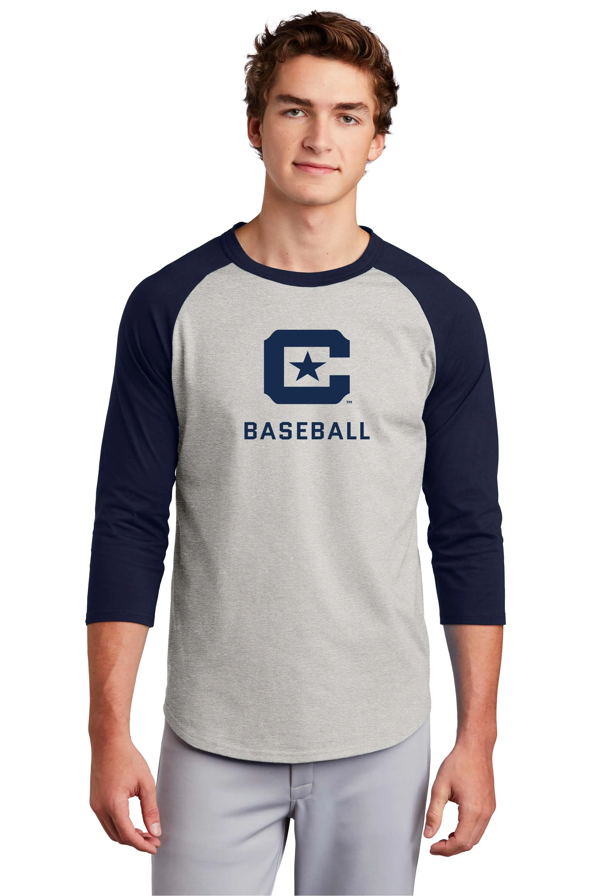 The Citadel, Baseball Colorblock Raglan Jersey