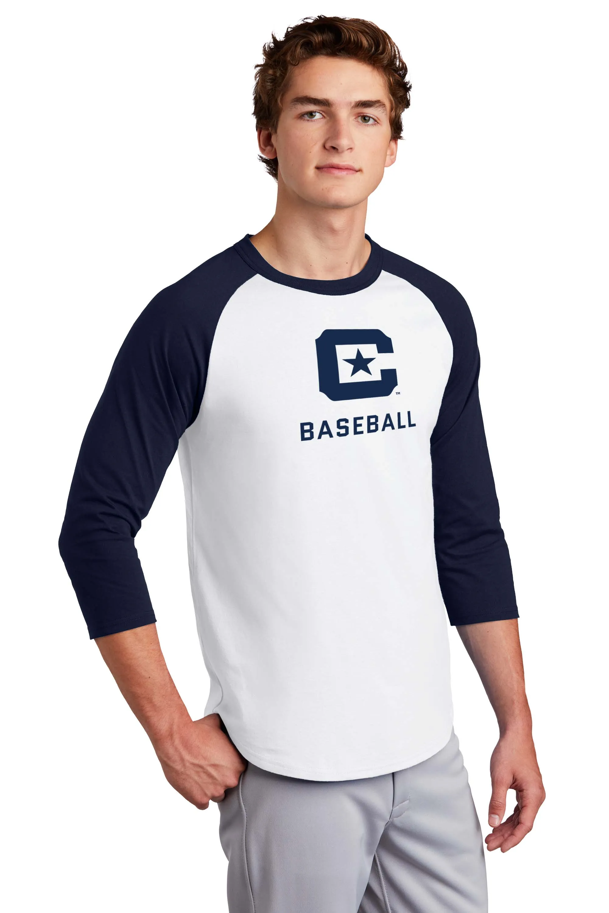 The Citadel, Baseball Colorblock Raglan Jersey