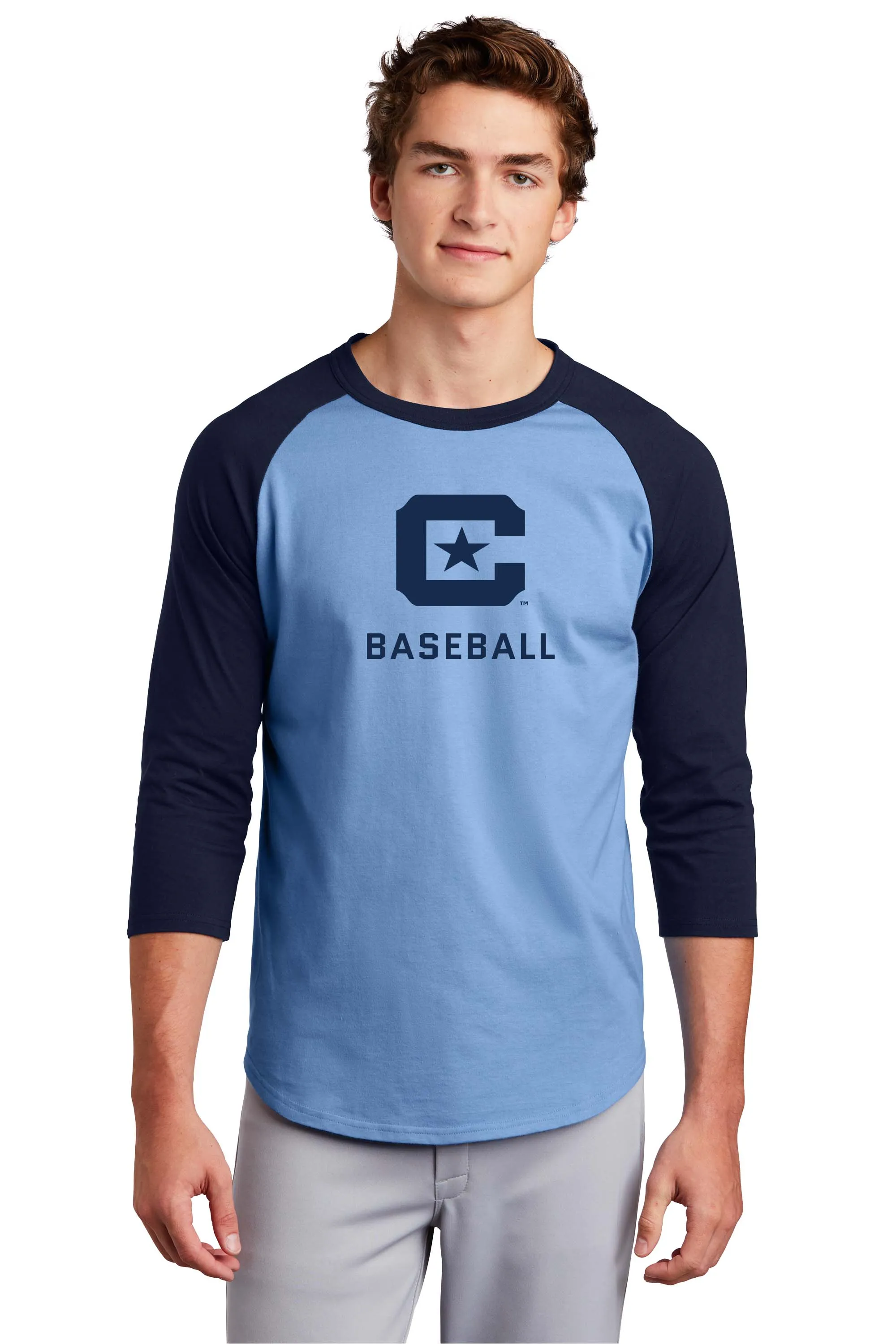 The Citadel, Baseball Colorblock Raglan Jersey