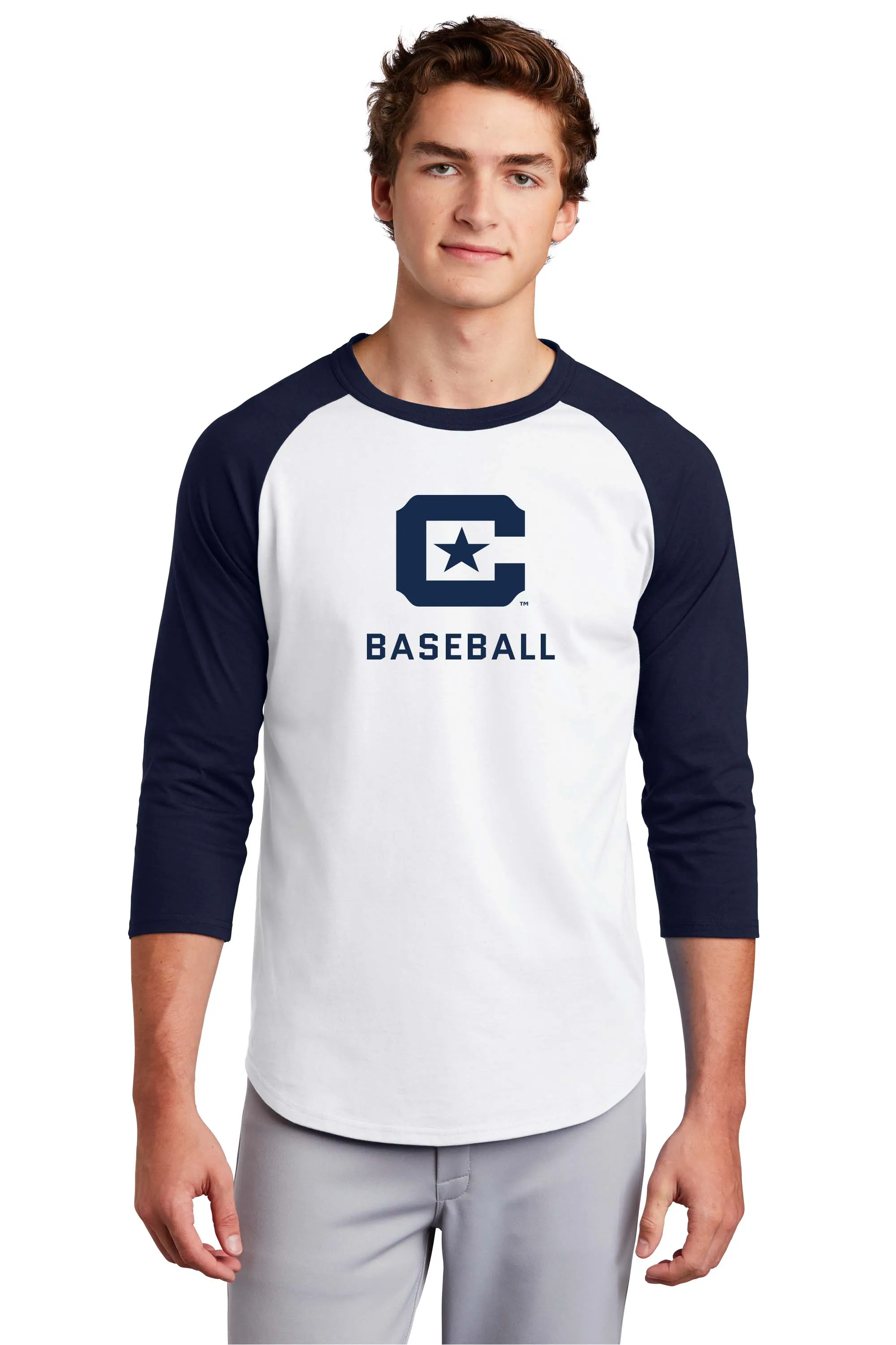The Citadel, Baseball Colorblock Raglan Jersey