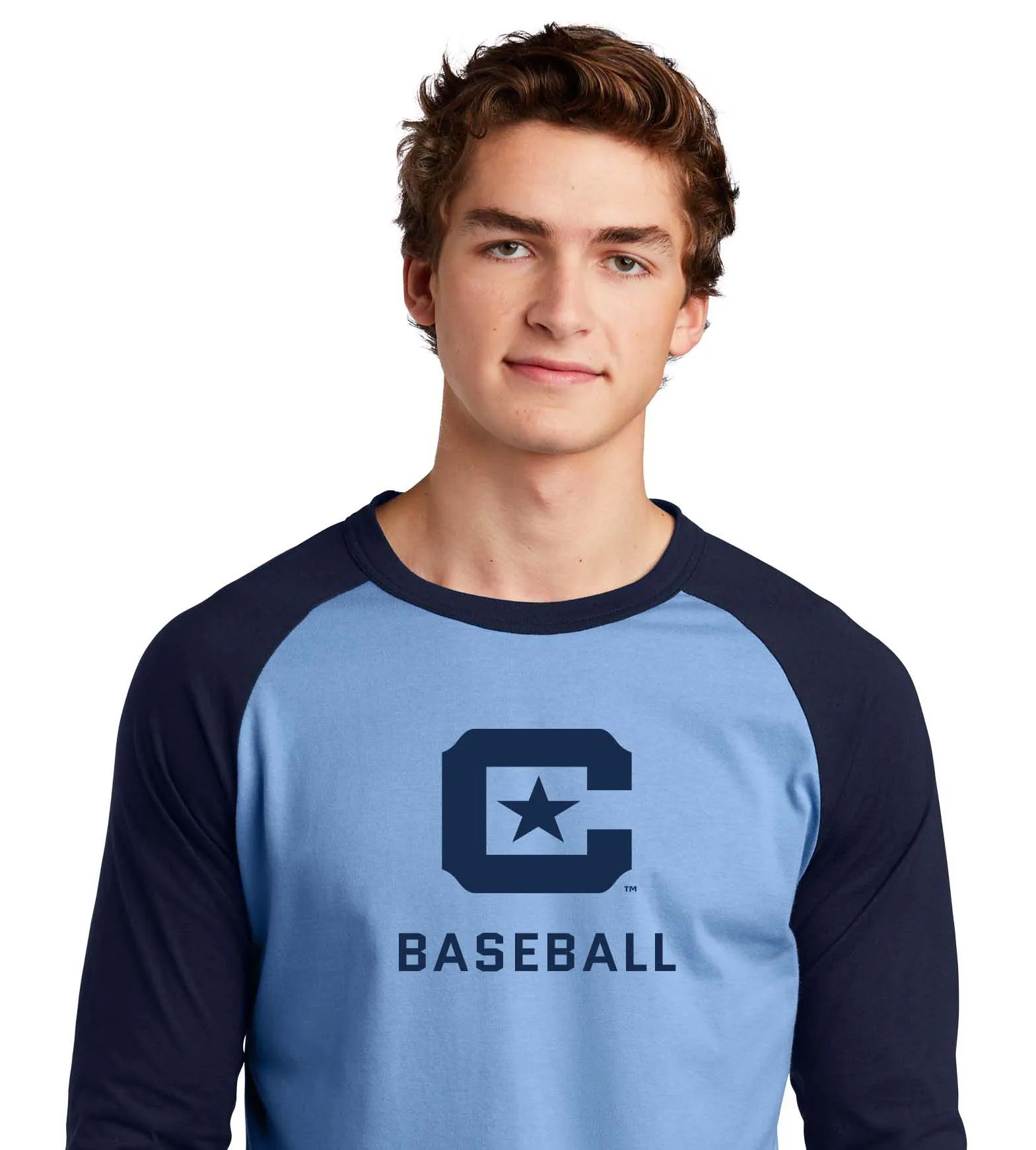 The Citadel, Baseball Colorblock Raglan Jersey