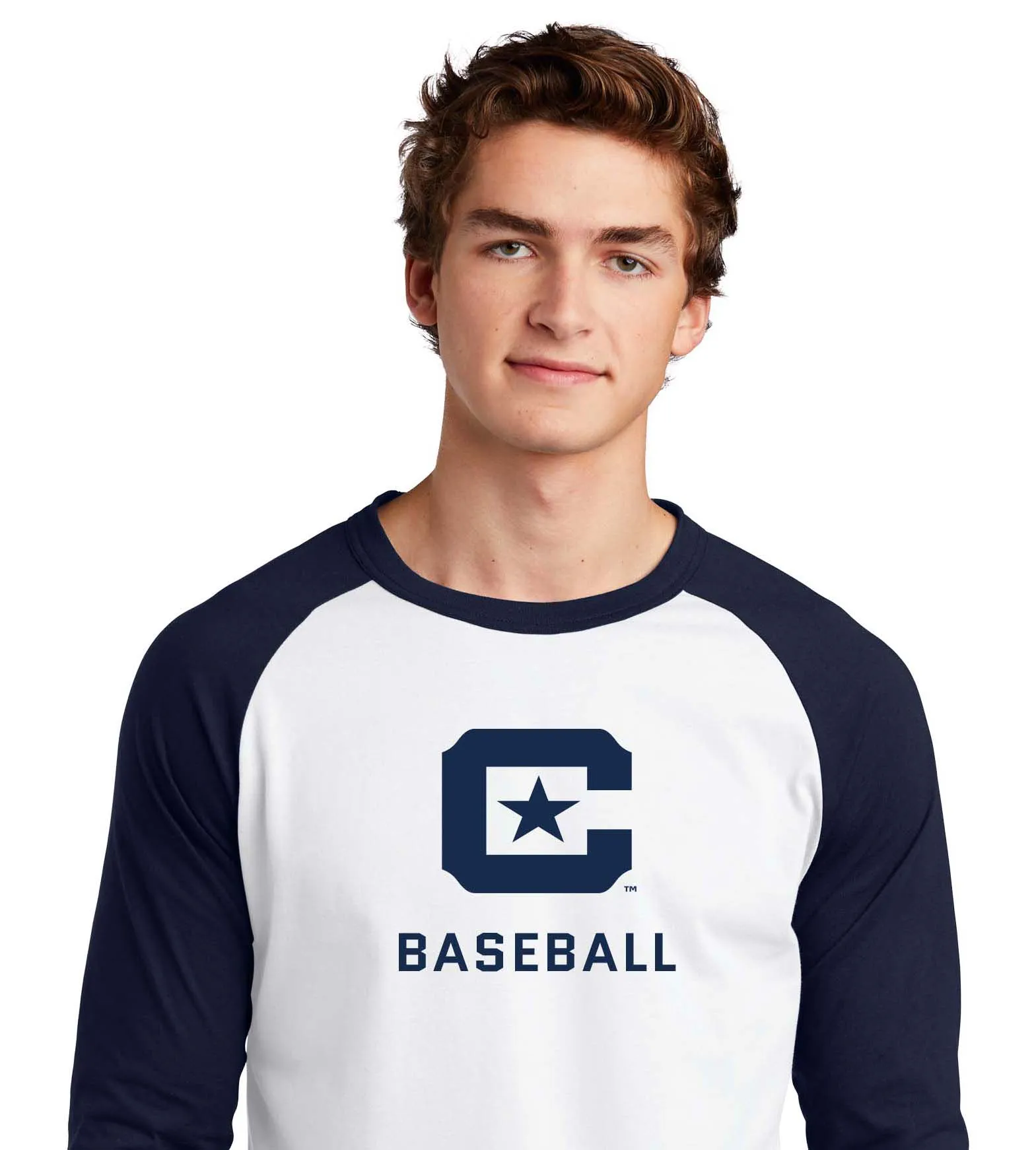The Citadel, Baseball Colorblock Raglan Jersey