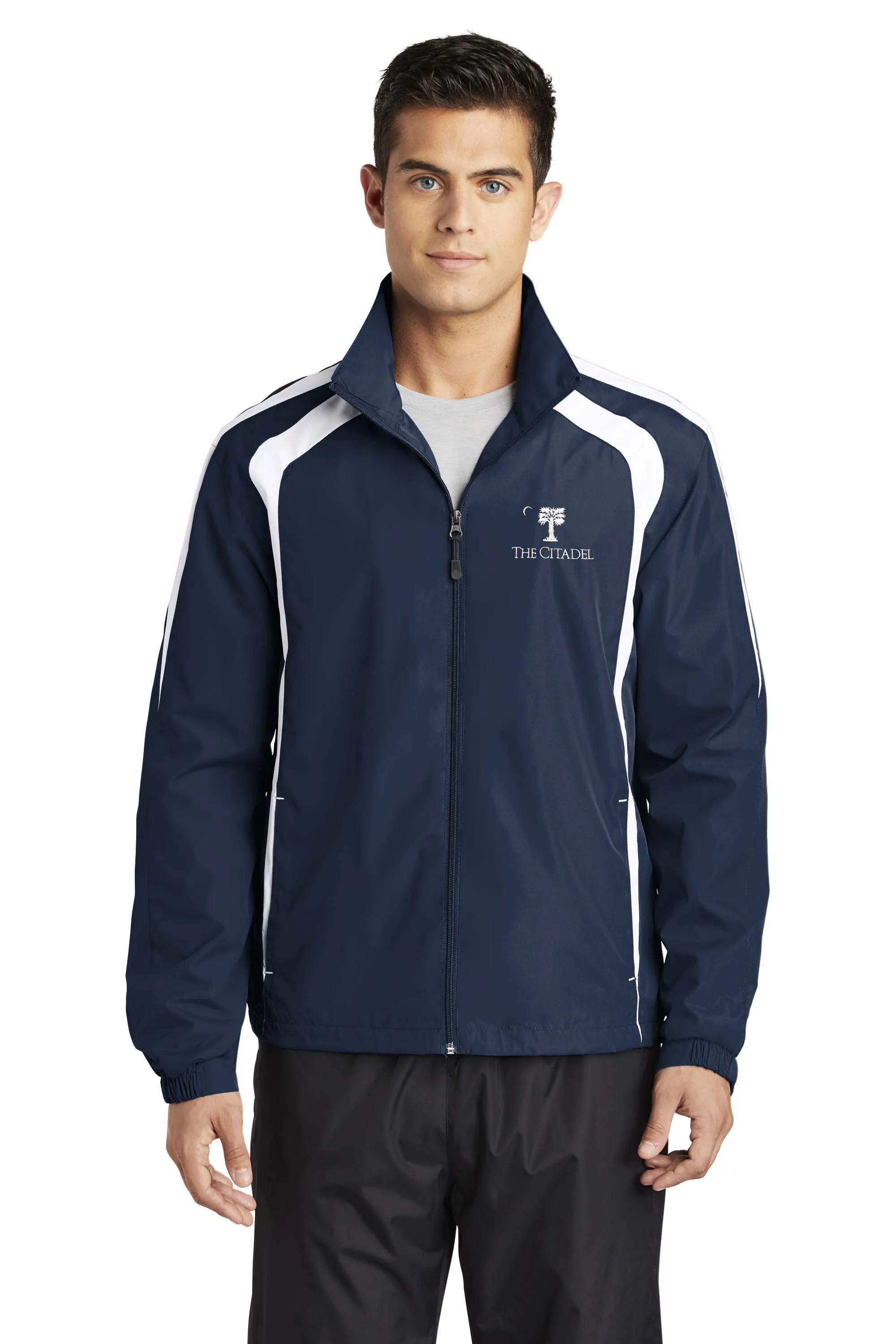 The Citadel, Big Red  Colorblock Raglan Jacket