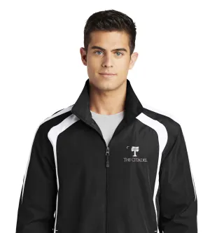 The Citadel, Big Red  Colorblock Raglan Jacket