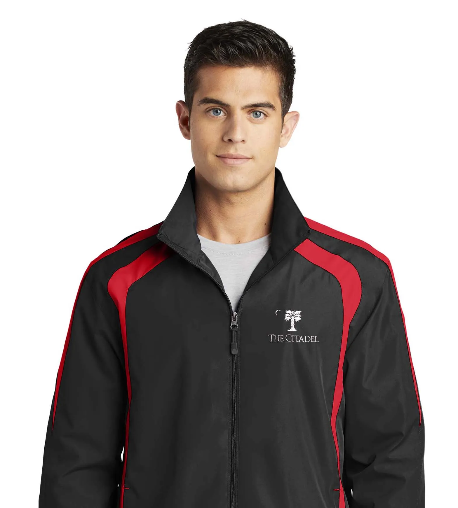 The Citadel, Big Red  Colorblock Raglan Jacket