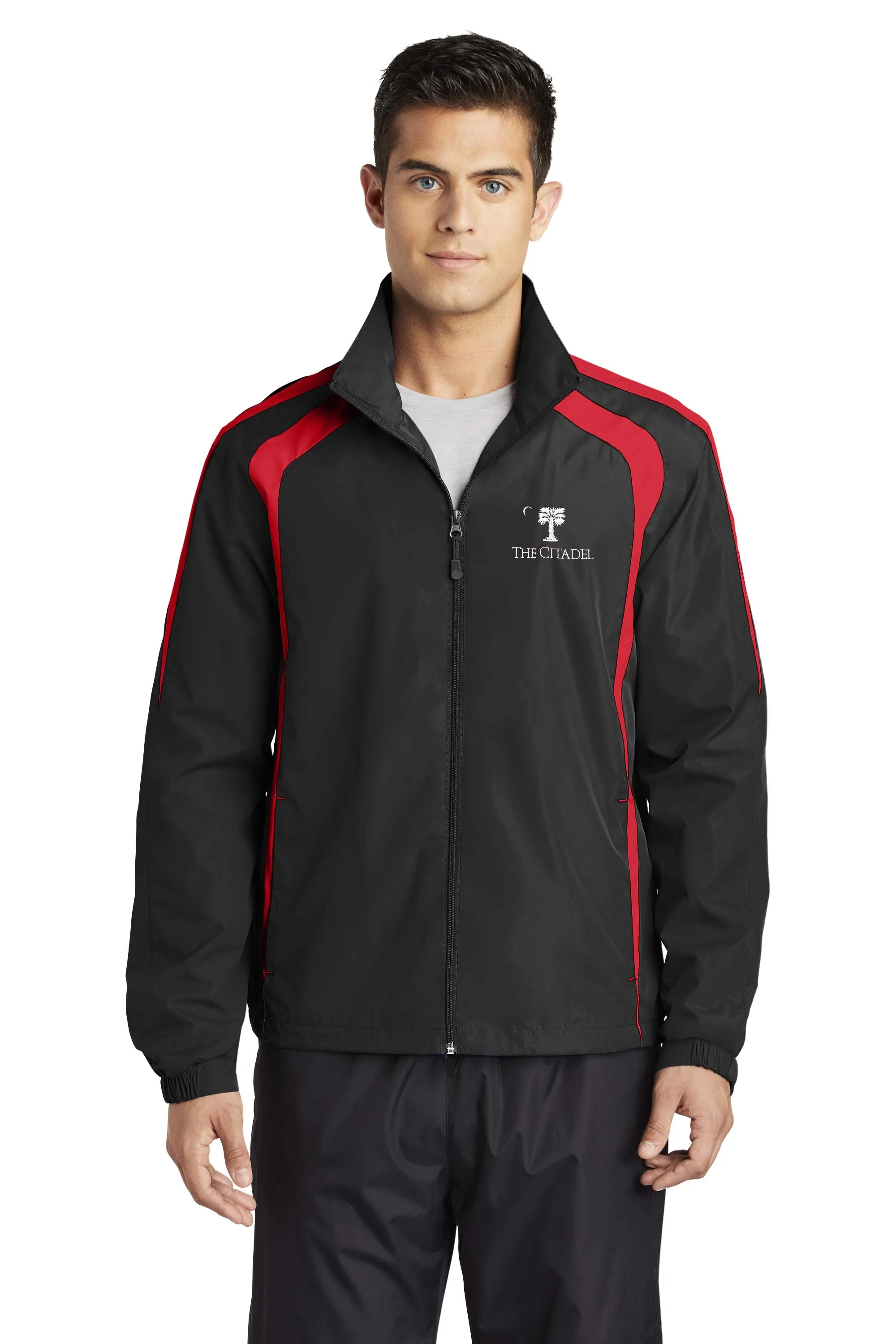 The Citadel, Big Red  Colorblock Raglan Jacket