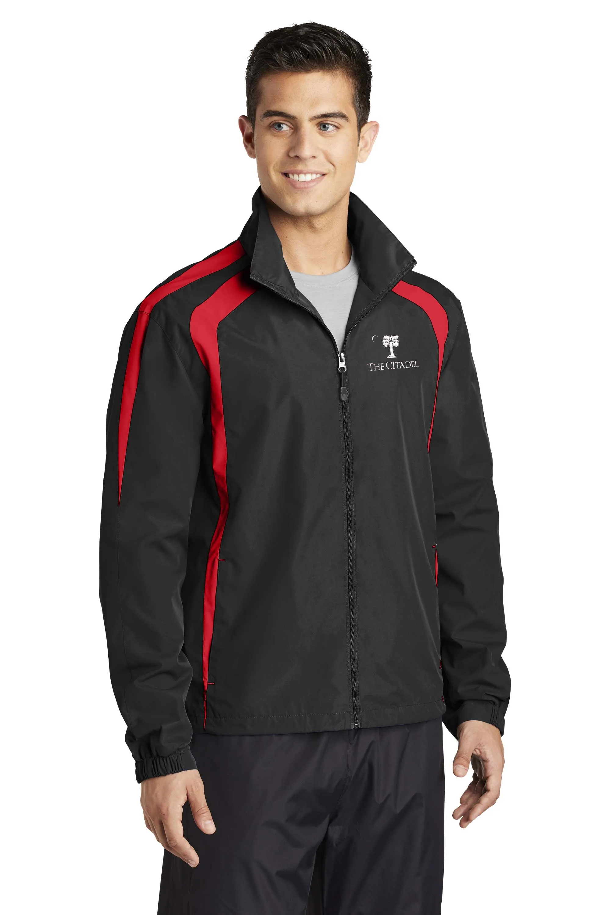 The Citadel, Big Red  Colorblock Raglan Jacket