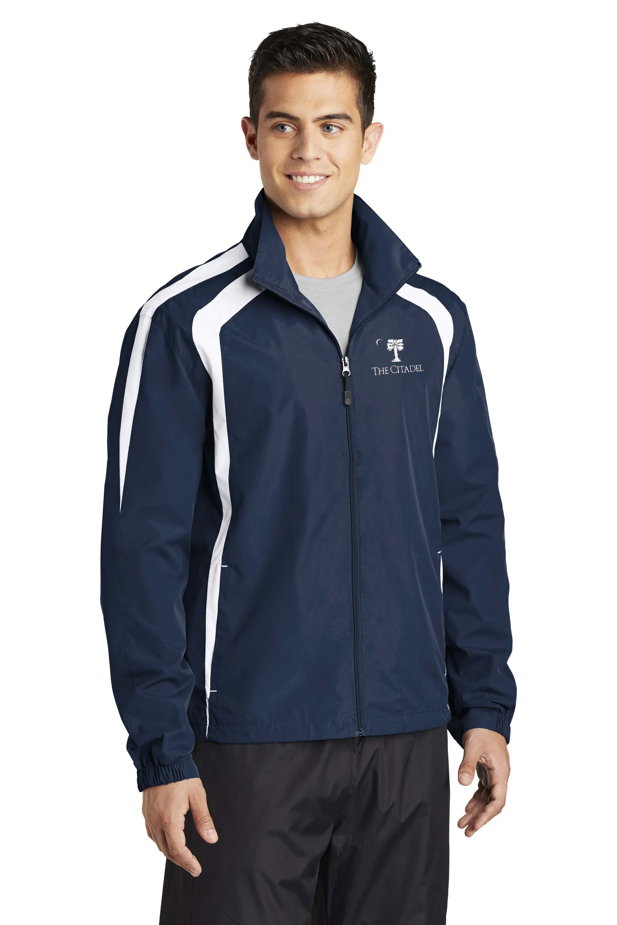 The Citadel, Big Red  Colorblock Raglan Jacket
