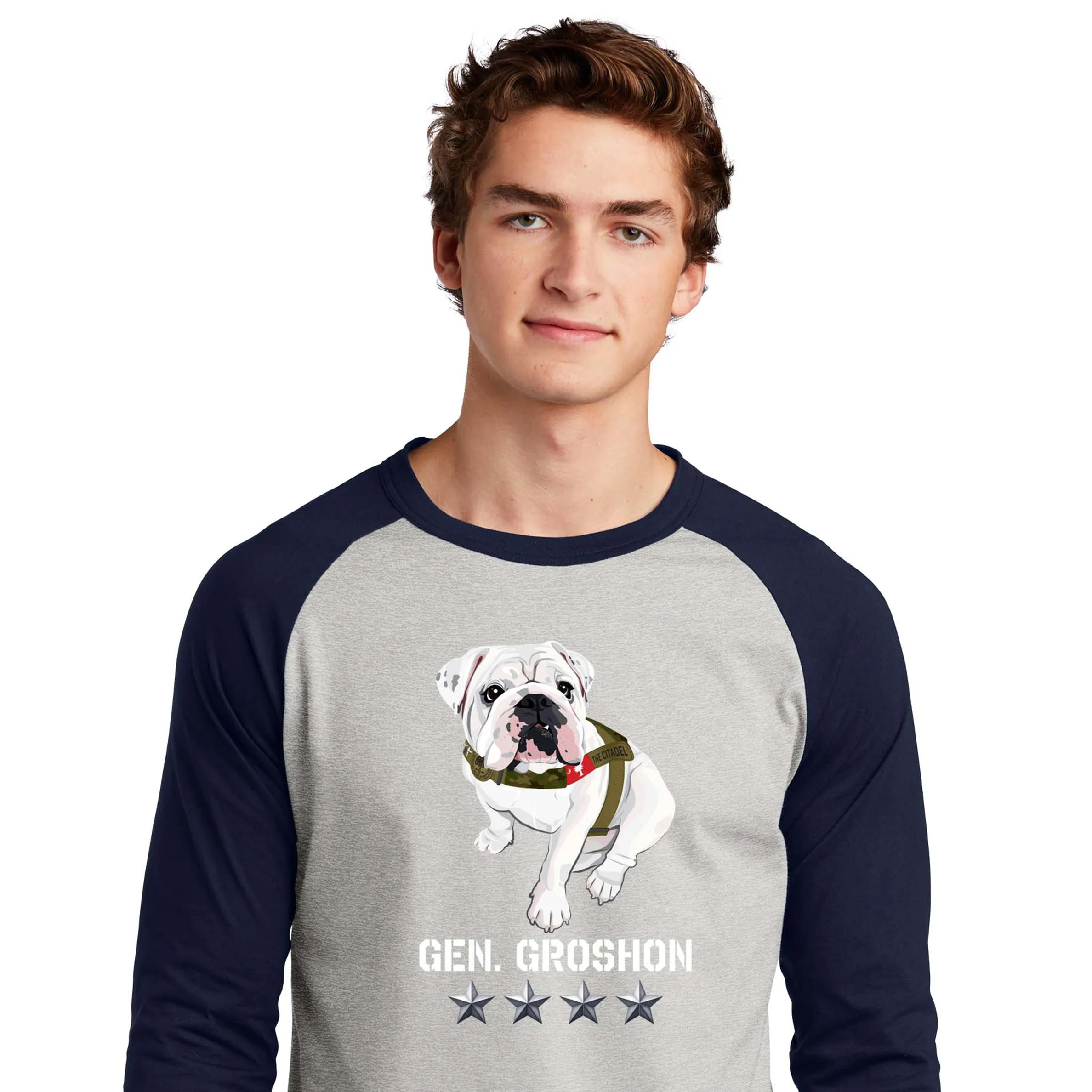 The Citadel, G3, Baseball Colorblock Raglan Jersey