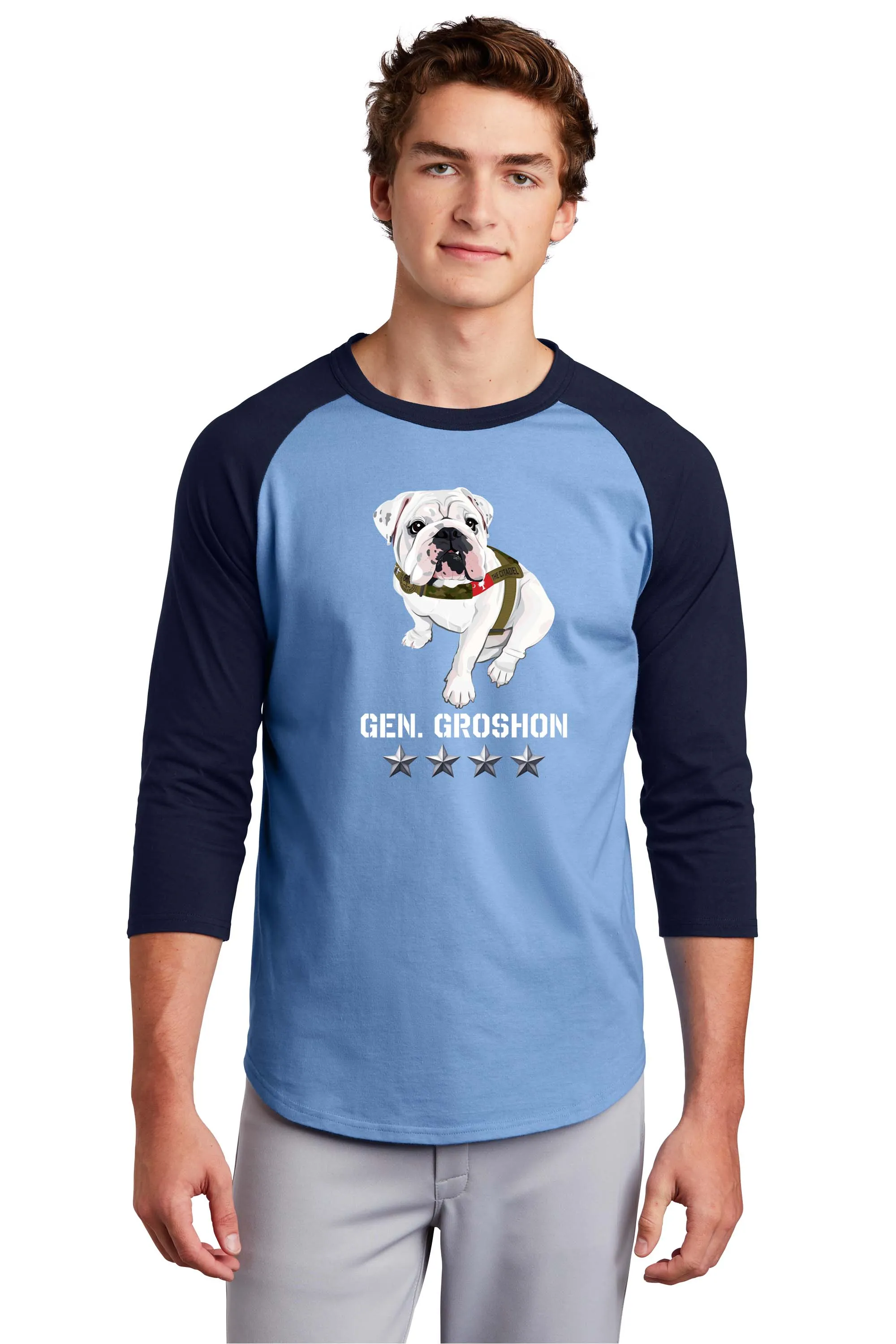 The Citadel, G3, Baseball Colorblock Raglan Jersey
