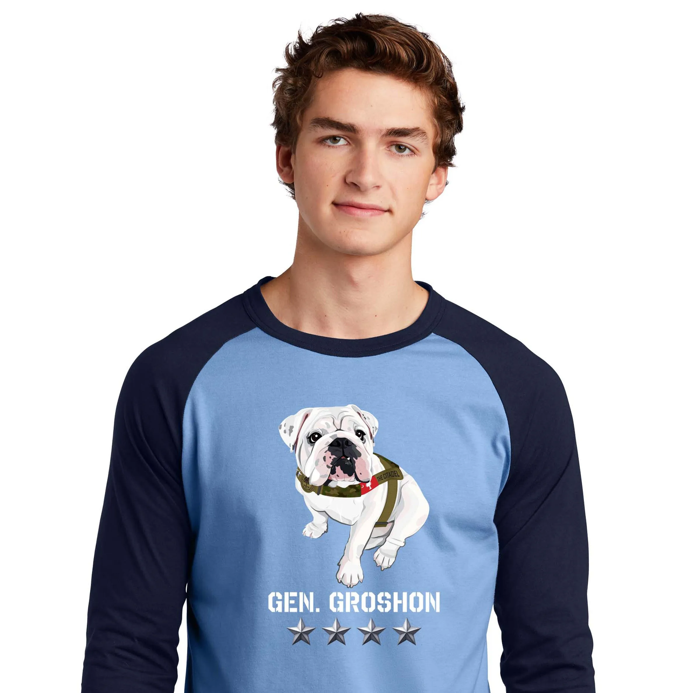 The Citadel, G3, Baseball Colorblock Raglan Jersey