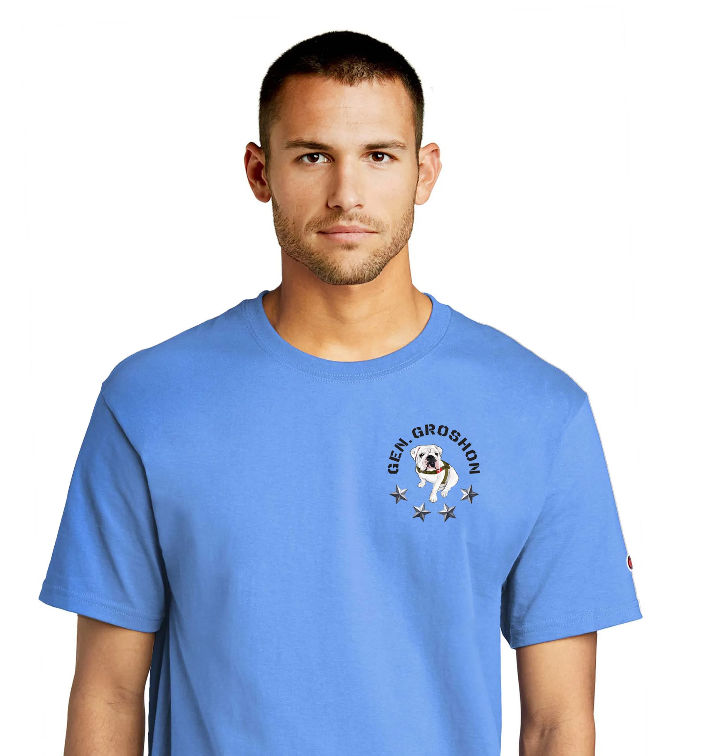 The Citadel Mascot, General Groshon AKA G3 Champion Tee Shirt