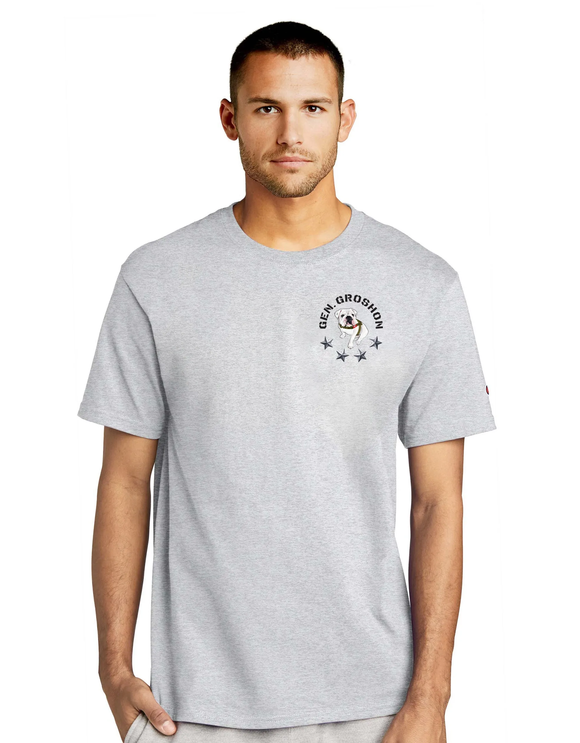 The Citadel Mascot, General Groshon AKA G3 Champion Tee Shirt