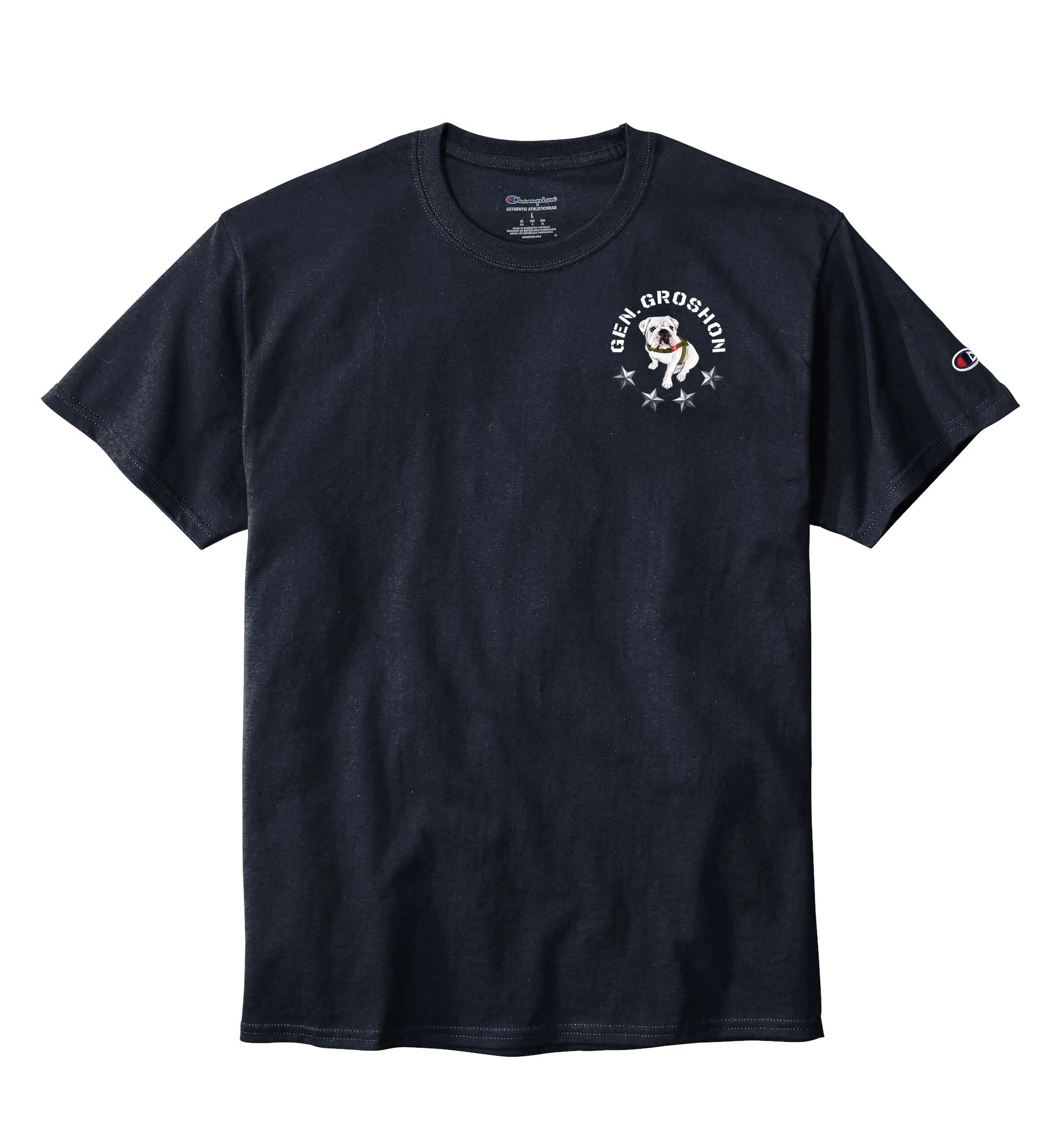 The Citadel Mascot, General Groshon AKA G3 Champion Tee Shirt