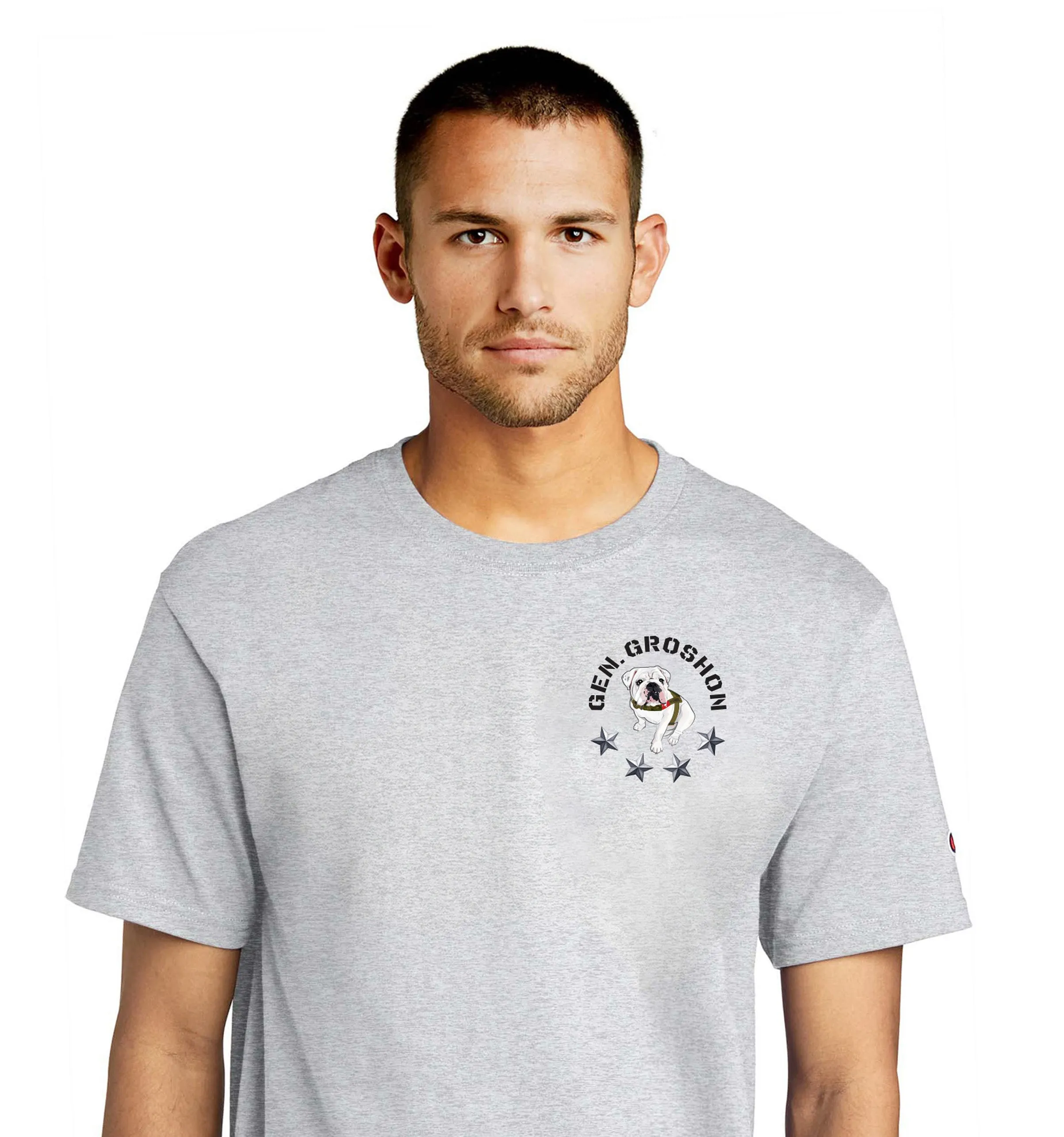 The Citadel Mascot, General Groshon AKA G3 Champion Tee Shirt