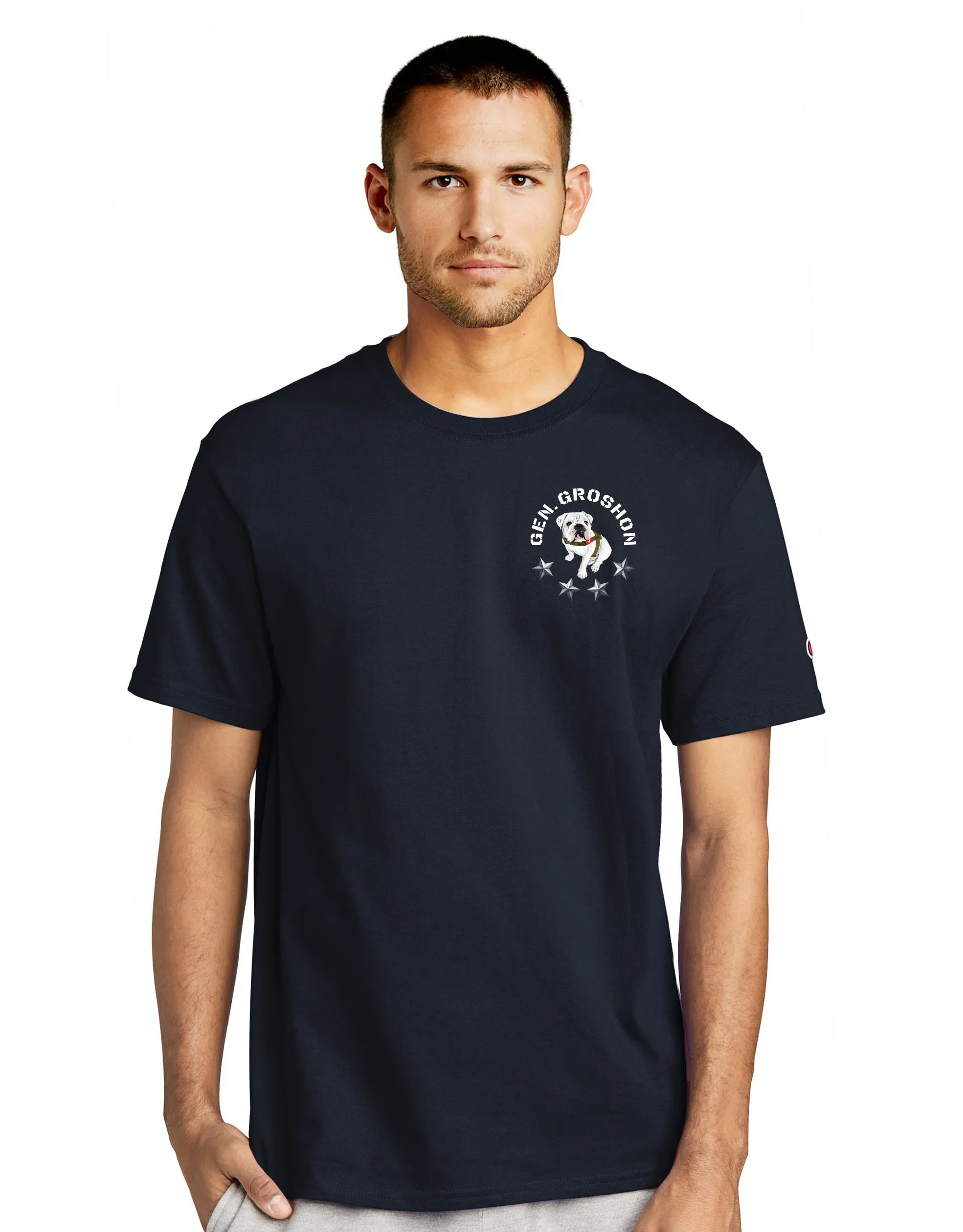 The Citadel Mascot, General Groshon AKA G3 Champion Tee Shirt