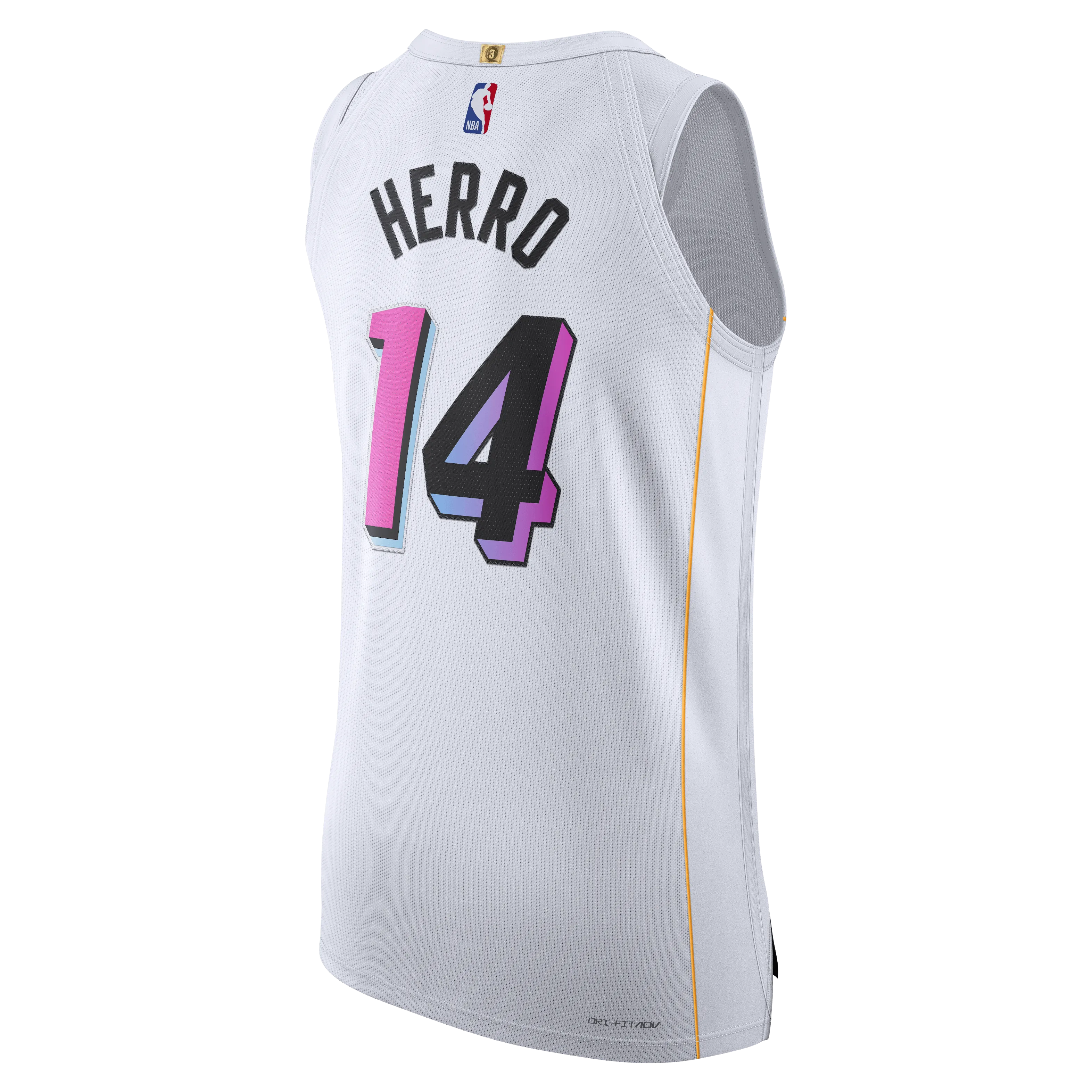 Tyler Herro Nike Miami Mashup Vol. 2 Authentic Jersey