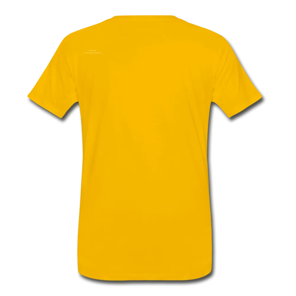 Visions of the Future: Earth Your Oasis in Space Men's Premium T-Shirt