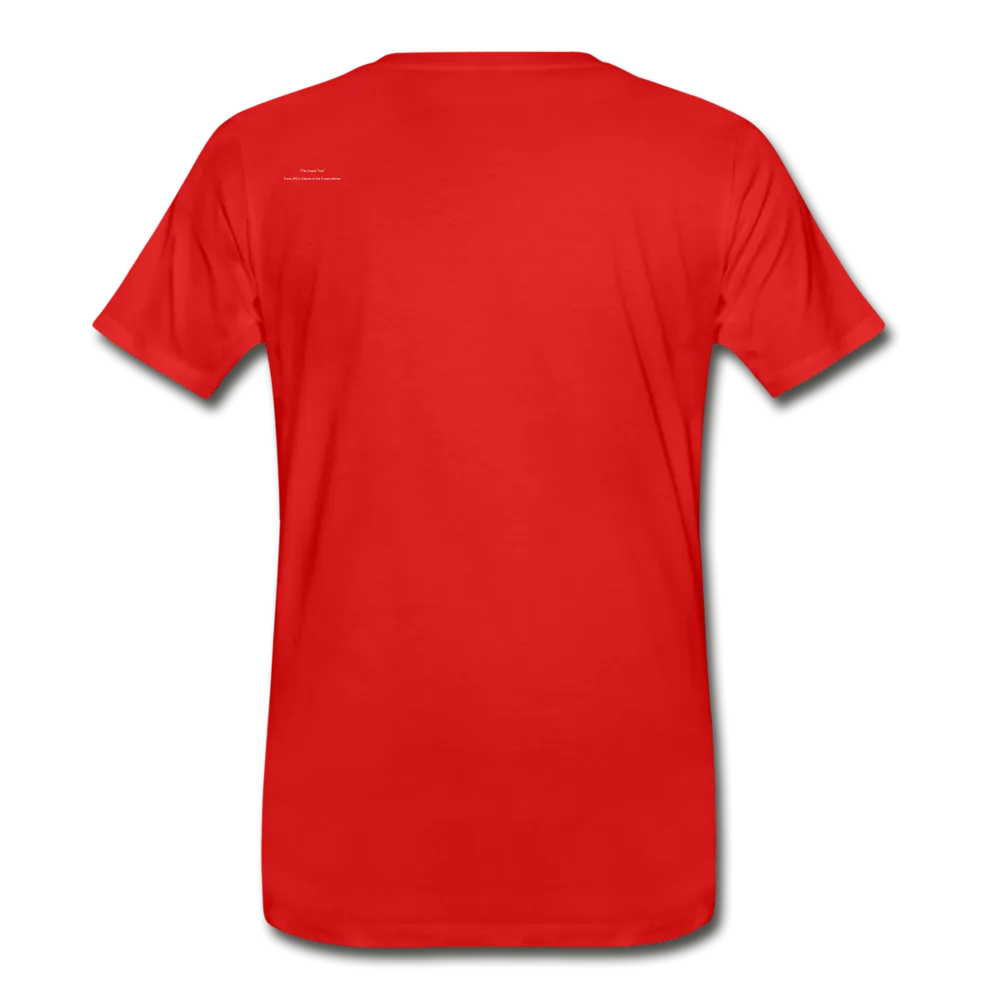 Visions of the Future: Earth Your Oasis in Space Men's Premium T-Shirt
