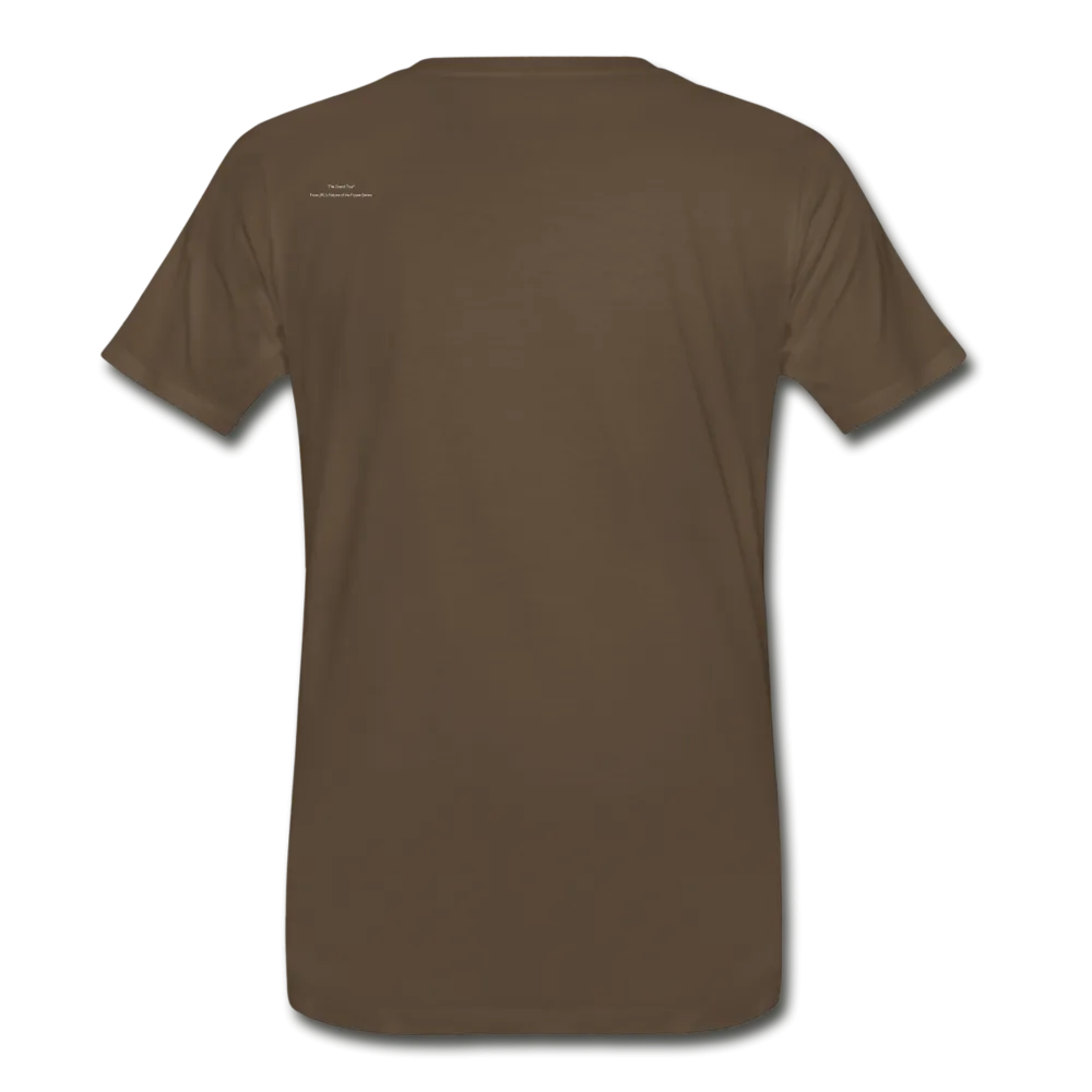 Visions of the Future: Earth Your Oasis in Space Men's Premium T-Shirt