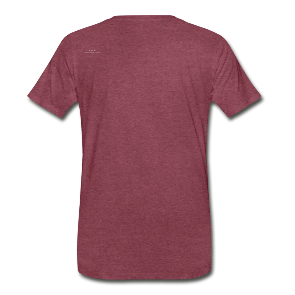 Visions of the Future: Earth Your Oasis in Space Men's Premium T-Shirt