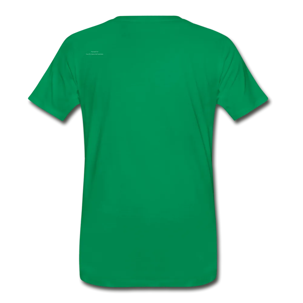 Visions of the Future: Earth Your Oasis in Space Men's Premium T-Shirt