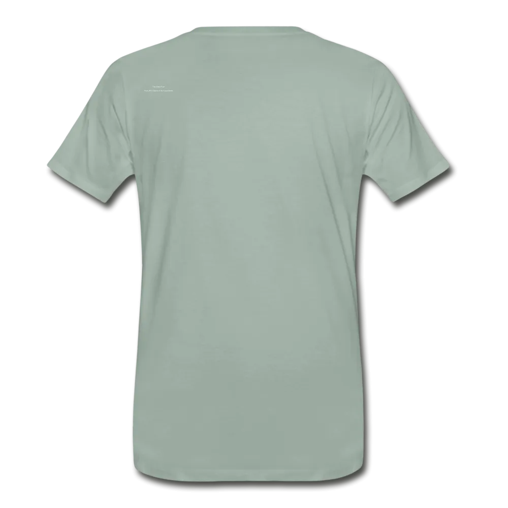 Visions of the Future: Earth Your Oasis in Space Men's Premium T-Shirt
