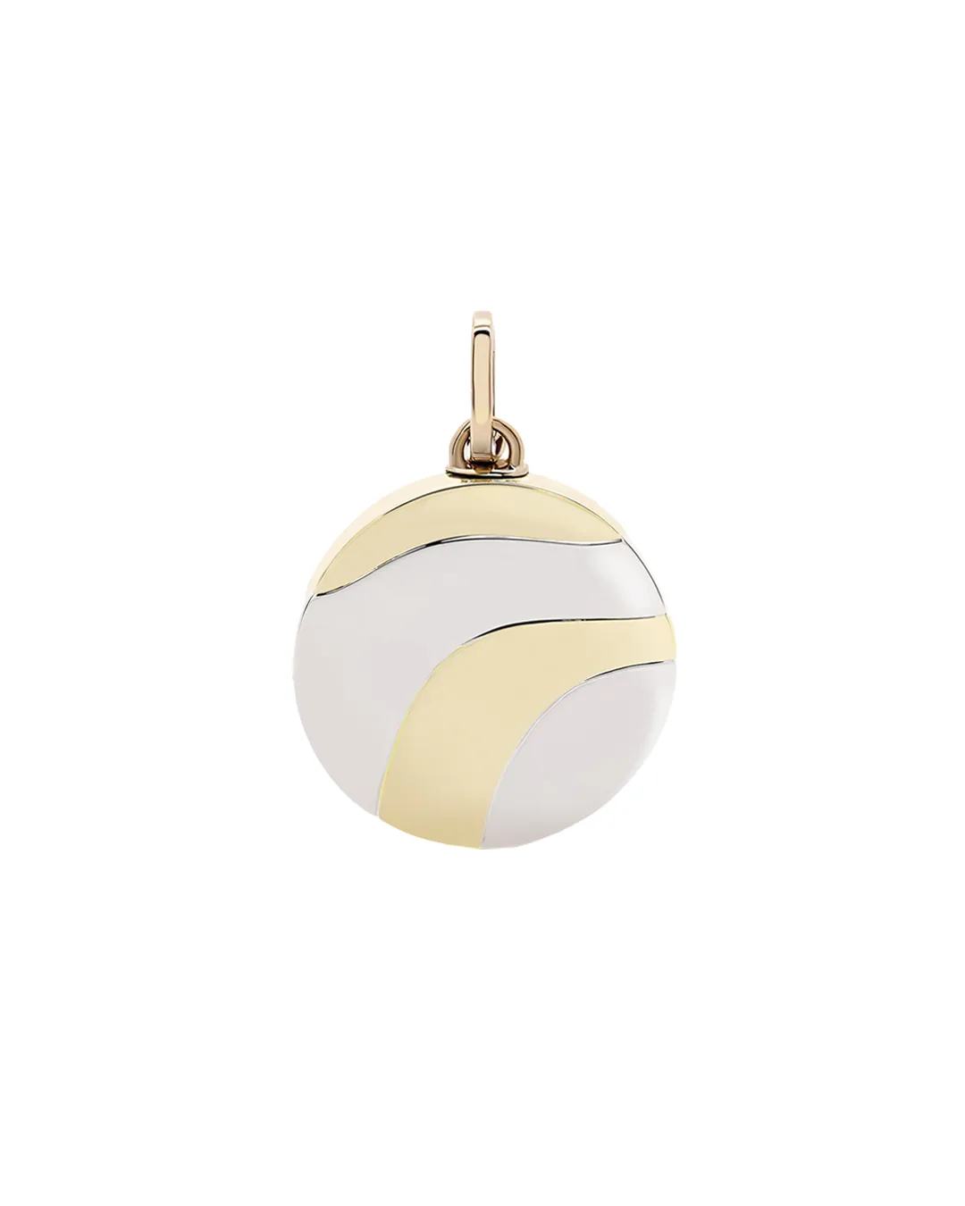 Wave Pendant Small Round