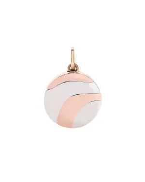 Wave Pendant Small Round