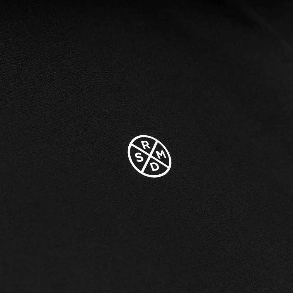 Wheel Logo Crew Neck Tee | Black