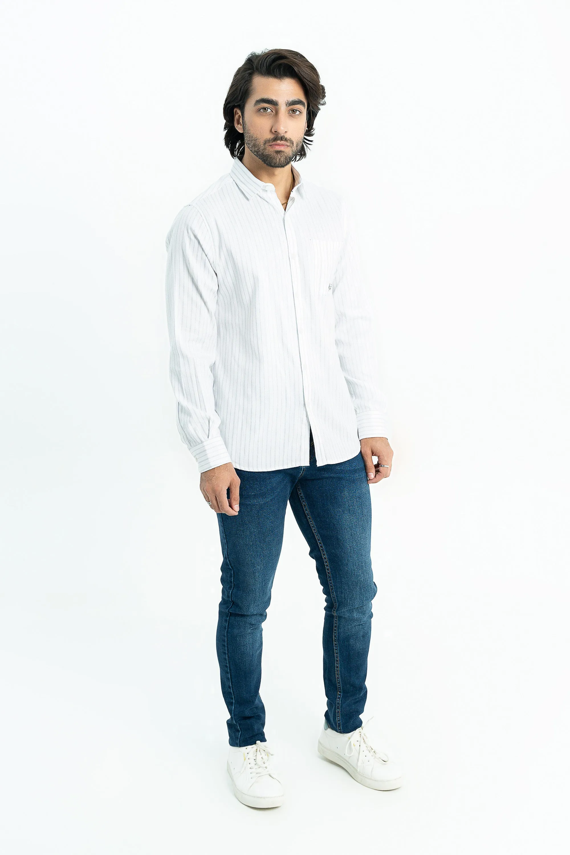 White Casual Shirt