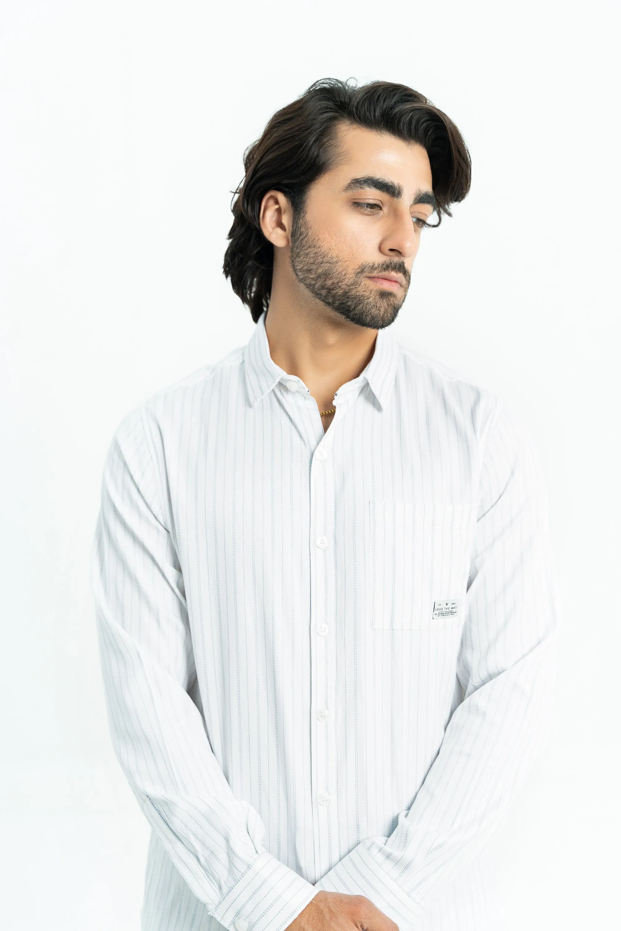 White Casual Shirt