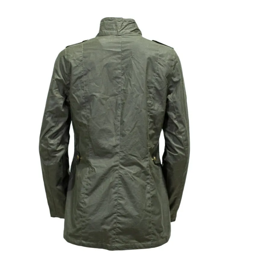 Women's Barbour Lightweight Defense Waxed Cotton Jacket
