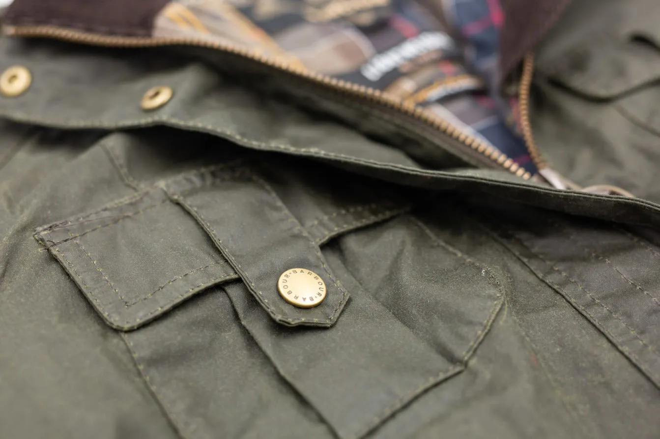 Women's Barbour Lightweight Defense Waxed Cotton Jacket