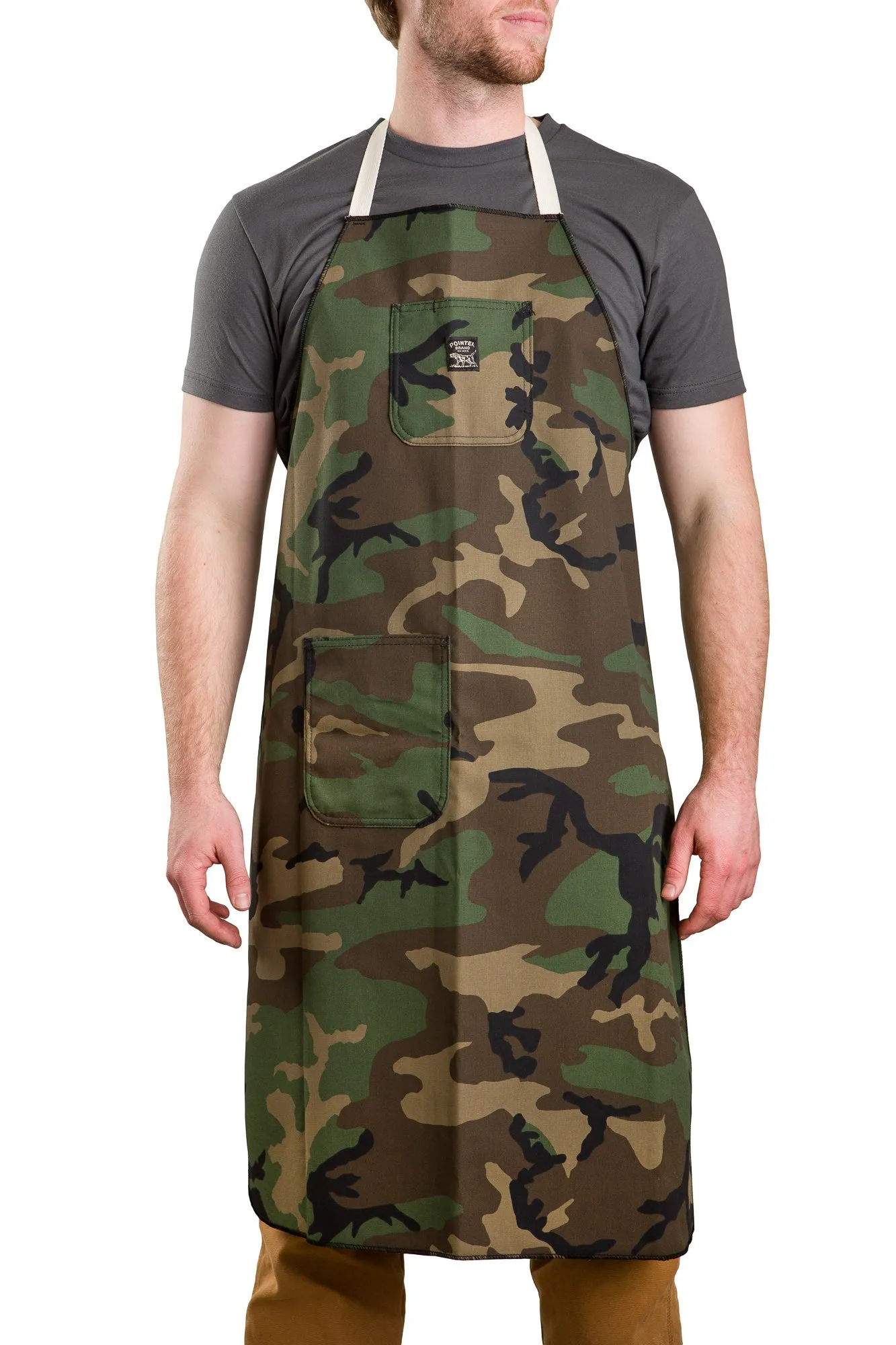 Woodland Camo Shop Apron