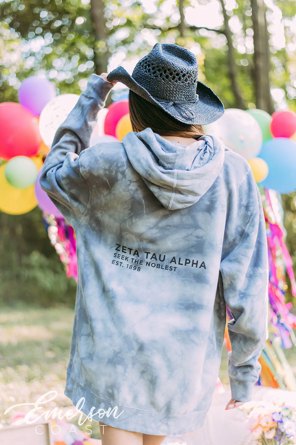 Zeta Tau Alpha Seek The Noblest Hoodie